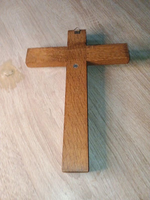 Crucifix croix en bois