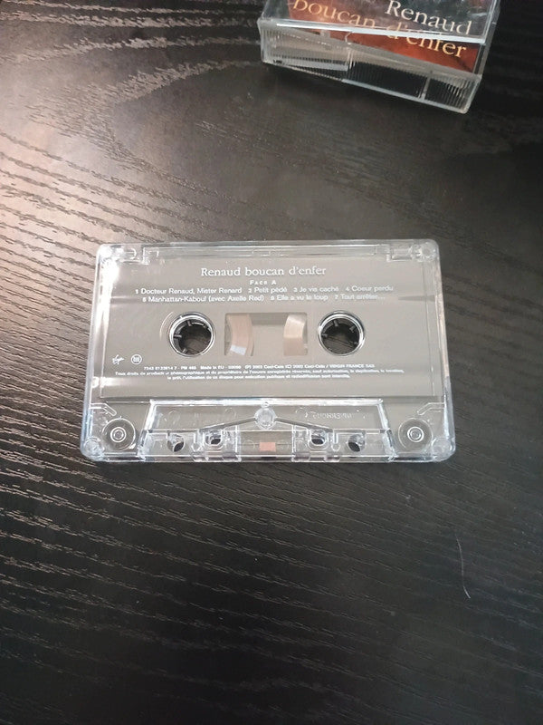 k7 cassette audio Renaud - Boucan d'enfer