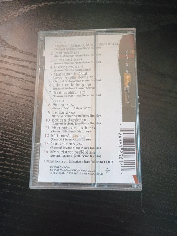 k7 cassette audio Renaud - Boucan d'enfer