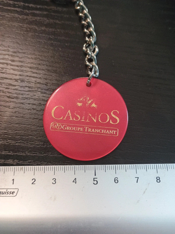 Porte clé Casinos groupe tranchant