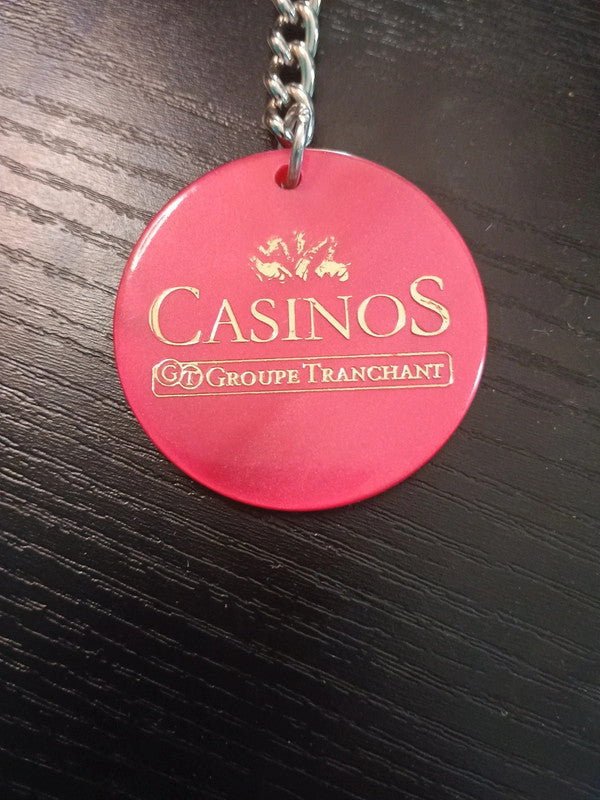 Porte clé Casinos groupe tranchant