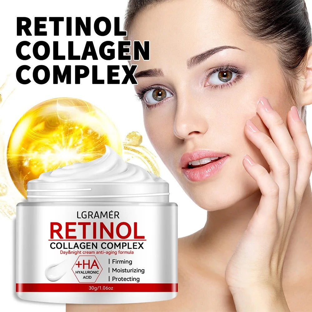 Crème raffermissante liftante au rétinol pour le visage