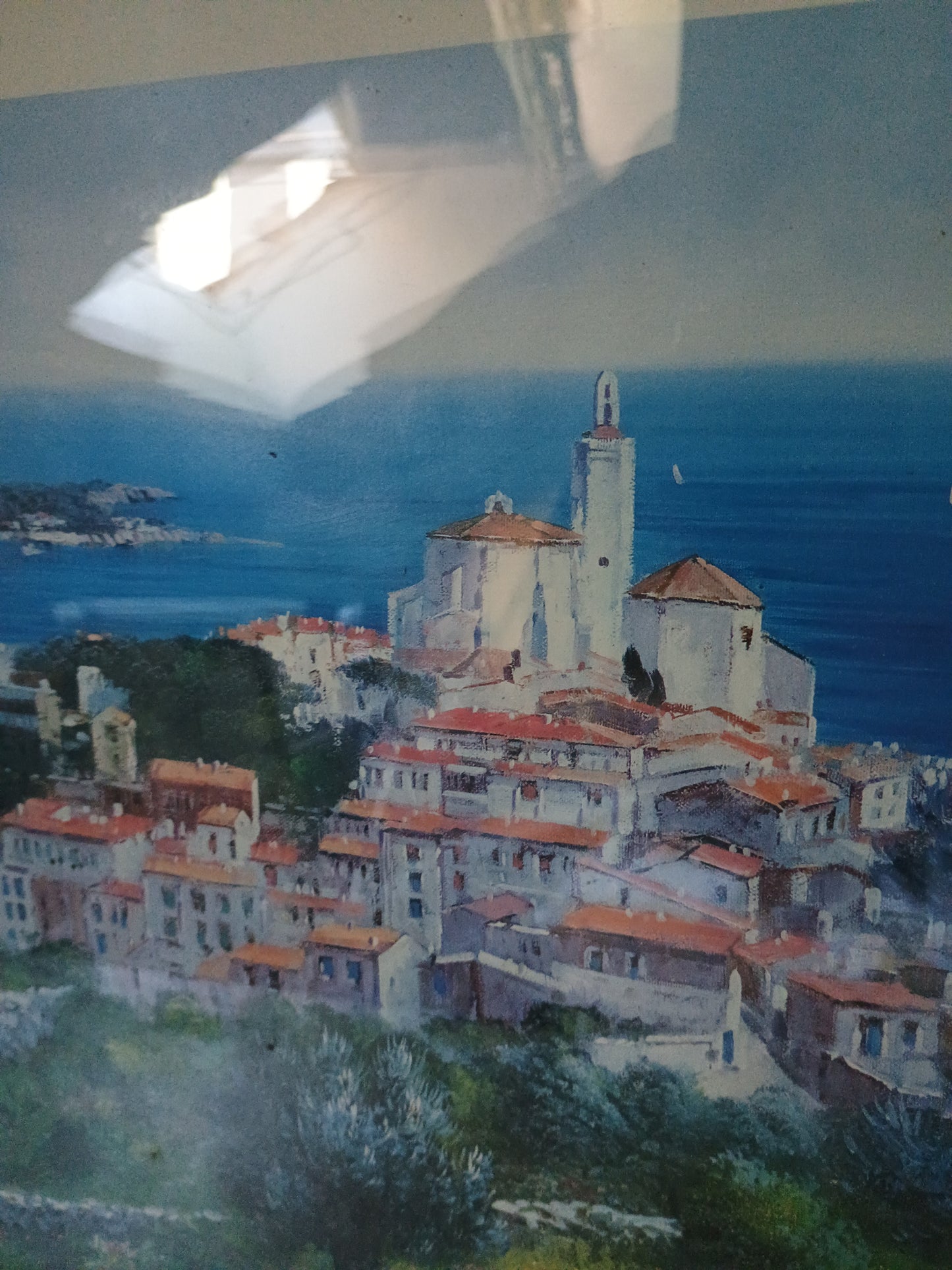 Reproduction peinture signée Vincent Atelier édition Jean-Louis Pons - cagnes sur mer