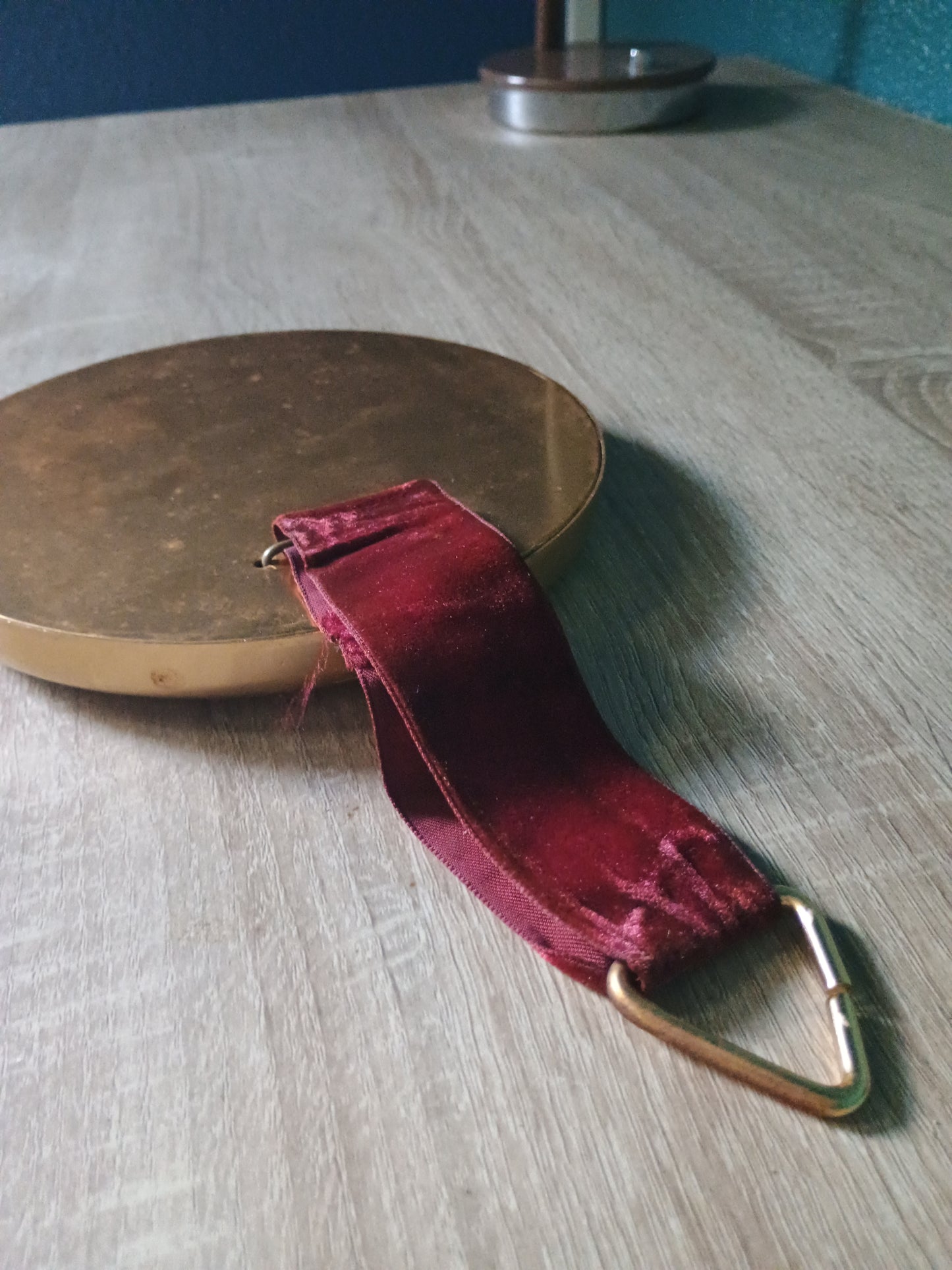 Cadres verre bombée rond fleurs séchées anciens