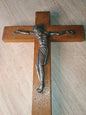Crucifix croix en bois