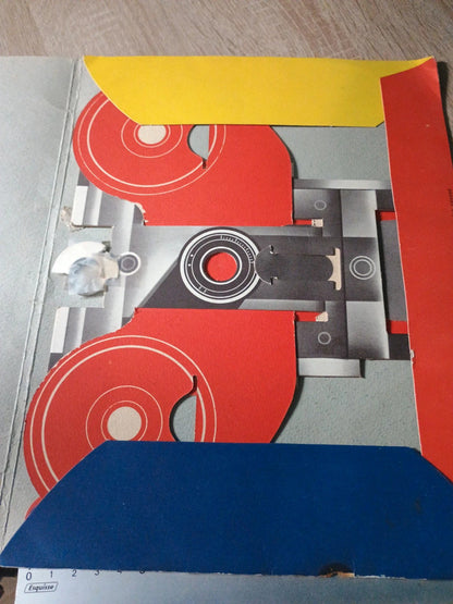 Appareil de projection publicitaire Banania + bande de projection 1960