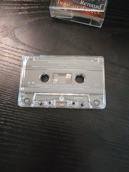 k7 cassette audio Renaud - Boucan d'enfer
