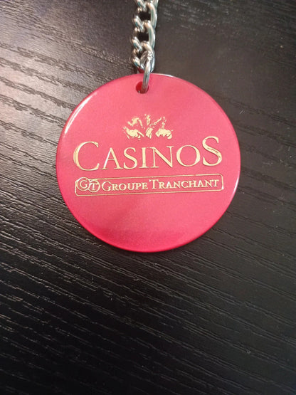 Porte clé Casinos groupe tranchant