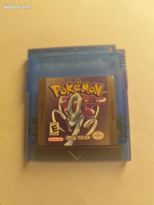 jeux vidéo GBC-Crystal pour console de jeu video game boy en anglais