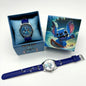Coffret cadeau montre Stitch Disney Quartz ideal cadeau d'anniversaire mignon Girly coeur