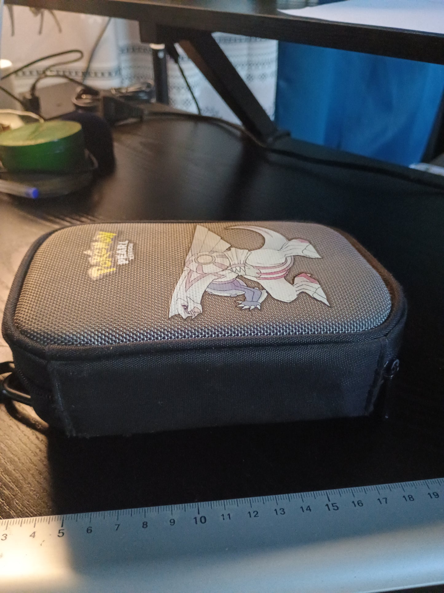 Pokémon édition perle 2007 jeu Nintendo DS transport étui de voyage fermeture éclair